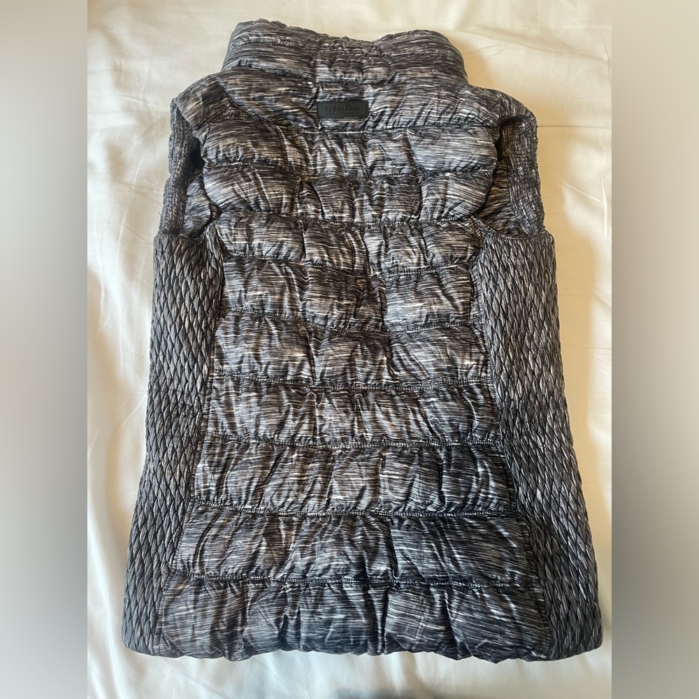 Calvin Klein Gray Puffer Vest - Picture 5 of 5